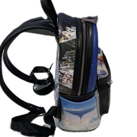 Loungefly Star Wars Empire Strikes Back Final Frames Mini Backpack - Picture 5 of 15